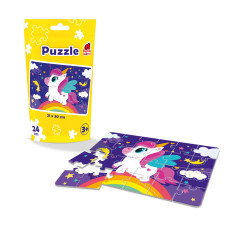 Puzzle in stand-up pouch «Unicorn»