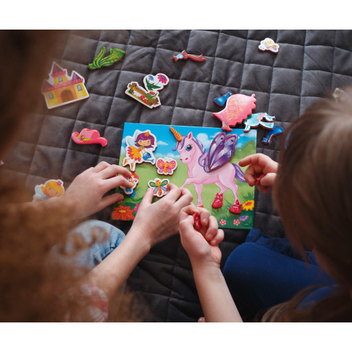 Magnetic game «Fairies and a Unicorn»