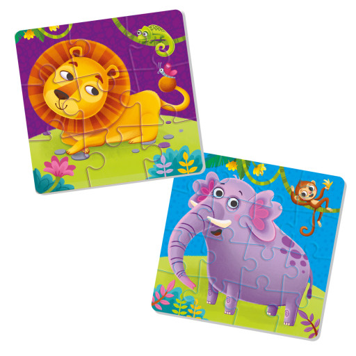 Foam puzzles 2in1 «Zoo»