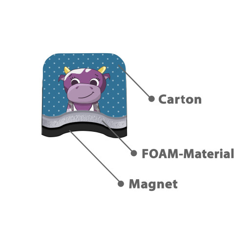 Magnetic game «Friendly animals»