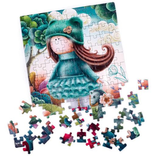 Puzzle De.tail «Little doll with a horse»