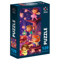 Puzzle De.tail «The wood town»