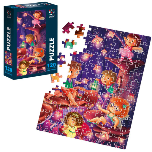 Puzzle De.tail «The wood town»