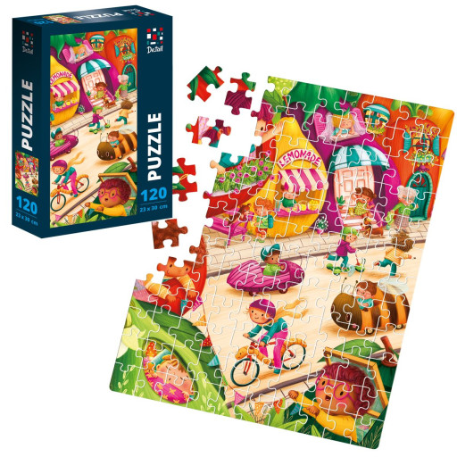 Puzzle De.tail «The fruit town»