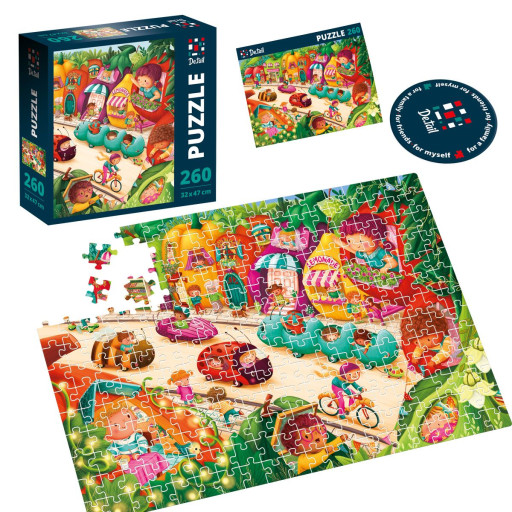 Puzzle De.tail «The fruit city»