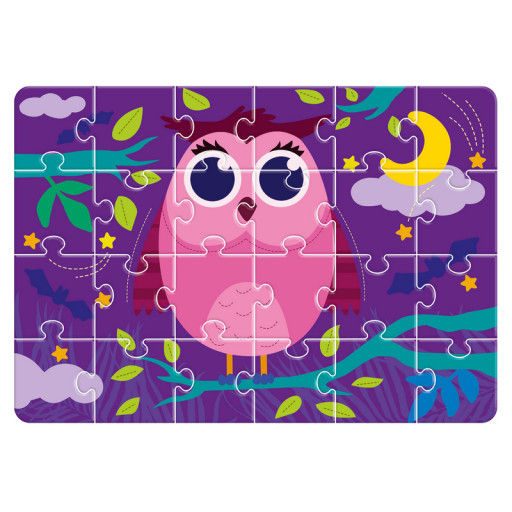 Puzzle in stand-up pouch «Owl»