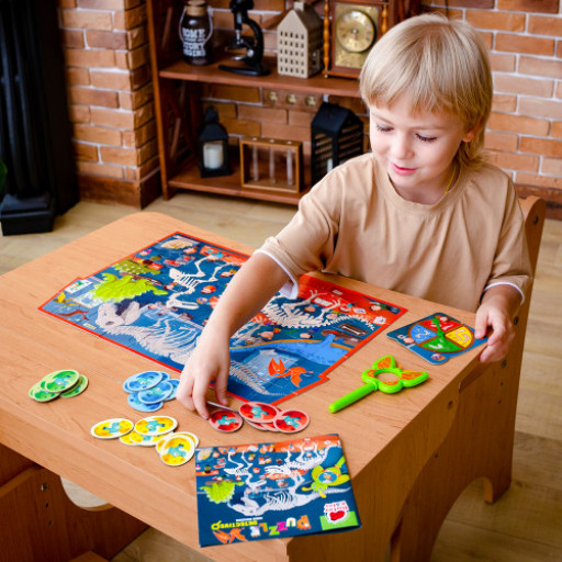 Puzzle-detective «Dino museum»