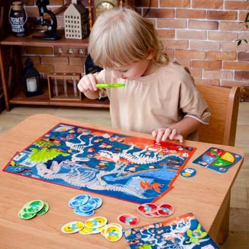 Puzzle-detective «Dino museum»