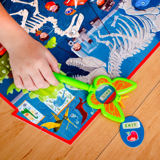 Puzzle-detective «Dino museum»