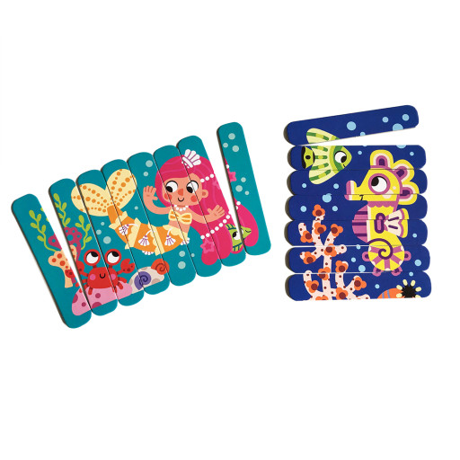 Puzzle sticks «Sea»