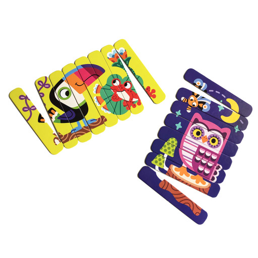 Puzzle sticks «Birds»