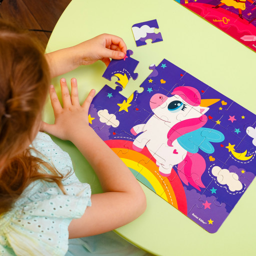 Puzzle in stand-up pouch «Unicorn»