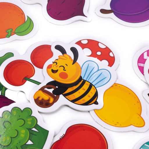 Busy book with velcro "The animals on the farm"