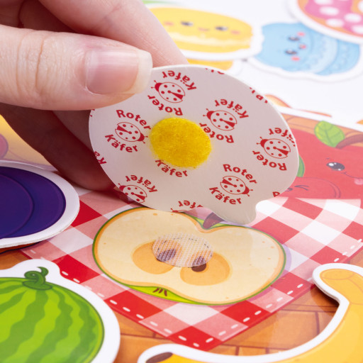 Busy book with velcro "The Delicacies"