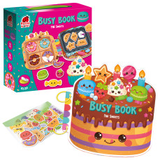 Busy book with velcro "The Delicacies"