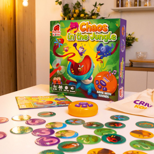 Game with a sound module "Chaos in the Jungle"