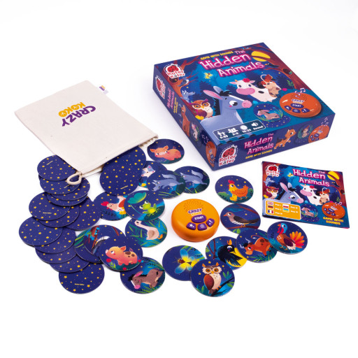 Game with a sound module "Hidden Animals"
