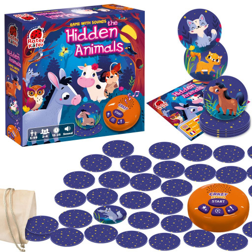 Game with a sound module "Hidden Animals"