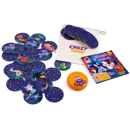 Game with a sound module "Hidden Animals"