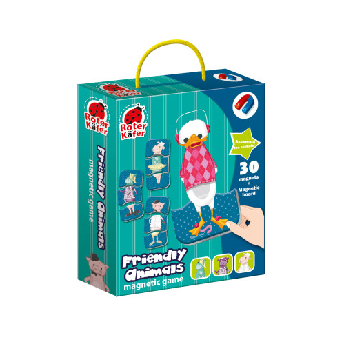 Magnetic game «Friendly animals»
