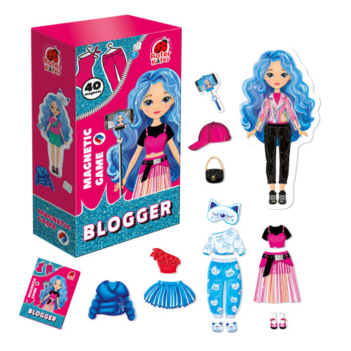 Magnetic game "Blogger" 