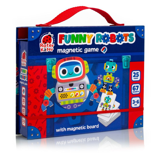 Magnetic game "Robots"