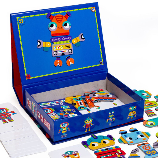 Magnetic game "Robots"