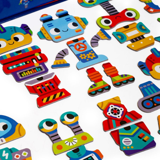 Magnetic game "Robots"