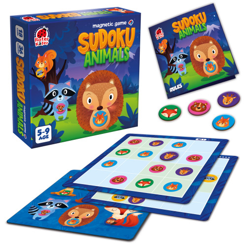 Magnetic game „Sudoku Animals”