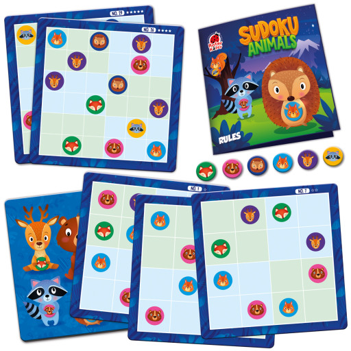 Magnetic game „Sudoku Animals”