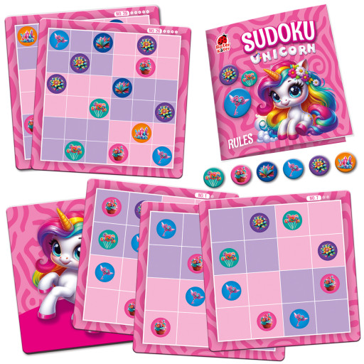 Magnetic game „Sudoku Unicorn”