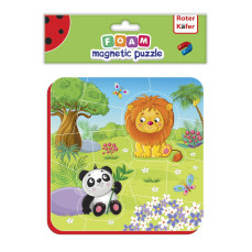 Foam magnetic puzzle «Zoo»