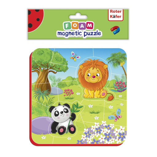 Foam magnetic puzzle «Zoo»