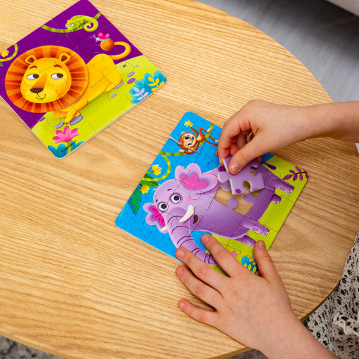 Foam puzzles 2in1 «Zoo»