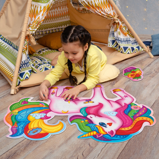 Unicorn floor puzzle