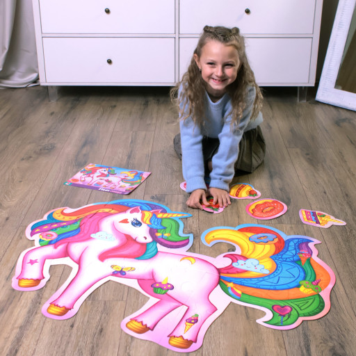 Unicorn floor puzzle