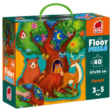 Forest animals floor puzzle
