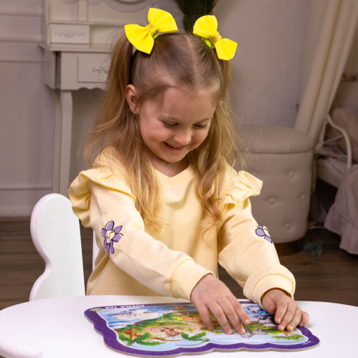 Puzzle tab «Animals in the zoo»