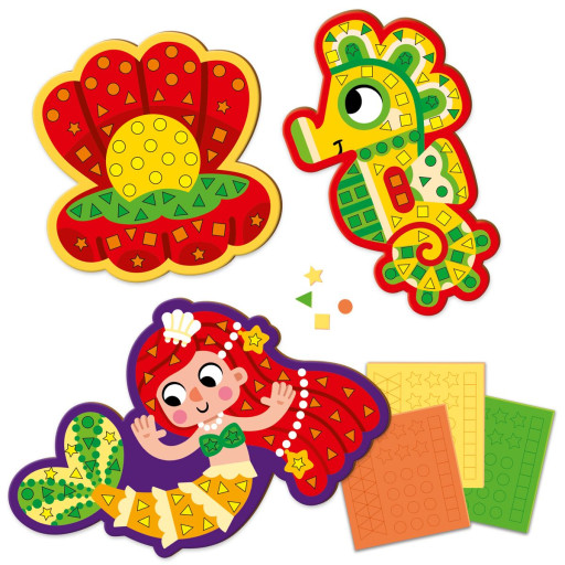 Creativity kit soft mosaic "The little mermaid"