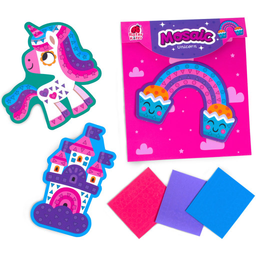 Creativity kit soft mosaic "A unicorns"