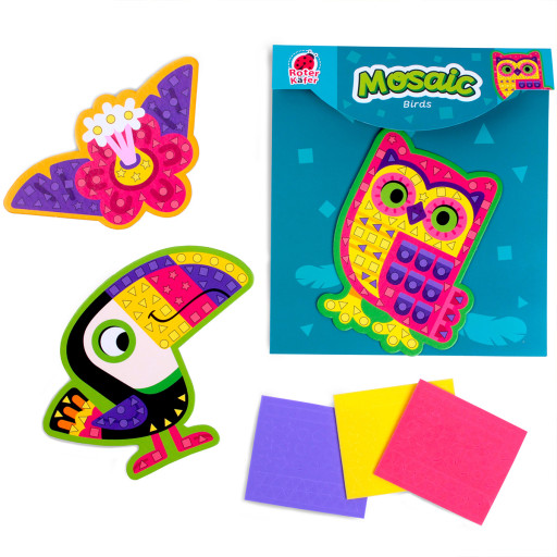 Creativity kit soft mosaic "The birds"