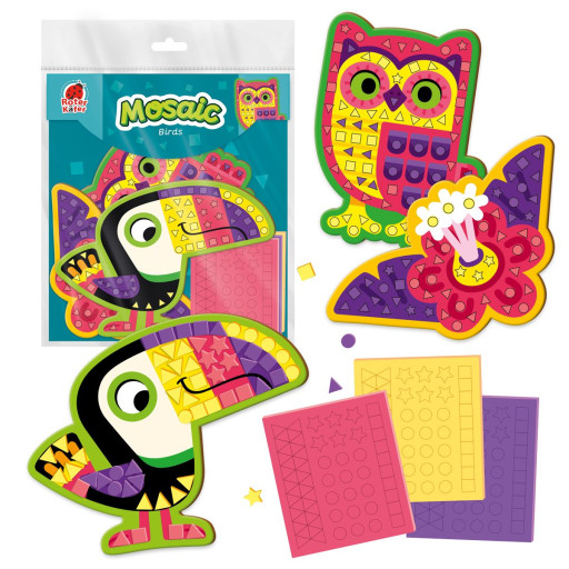 Creativity kit soft mosaic "The birds"