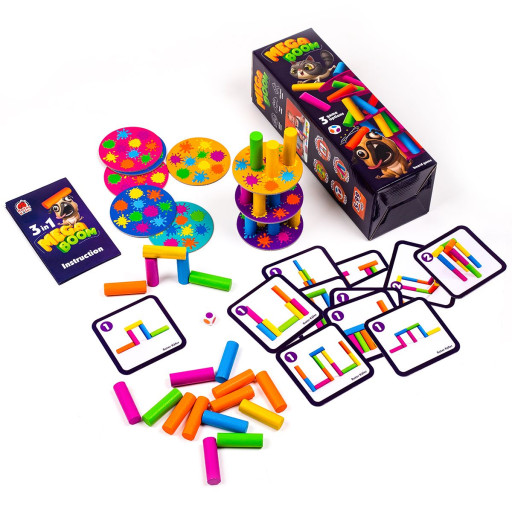 Wooden toys fo fun "Mega boom"