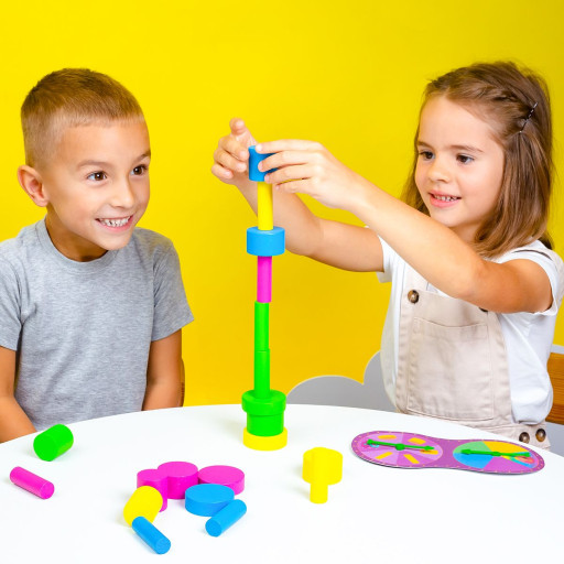 Wooden toys fo fun "Wiggle waggle"