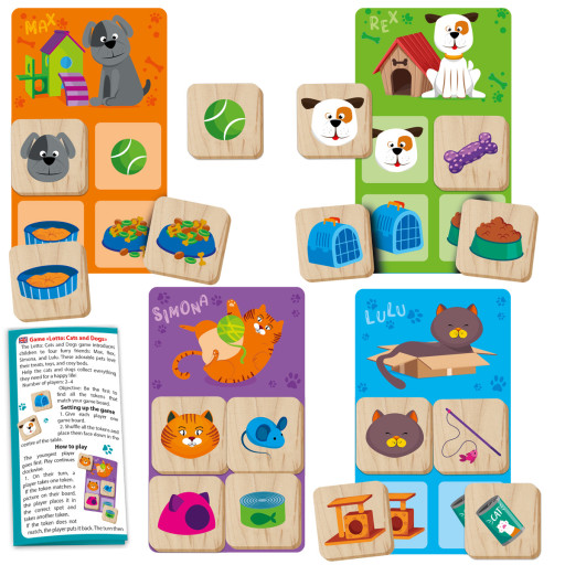 Educational game Lotto Cats and Dogs