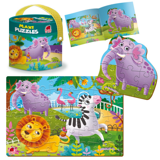 Maxi puzzles 2in1 «Zoo»