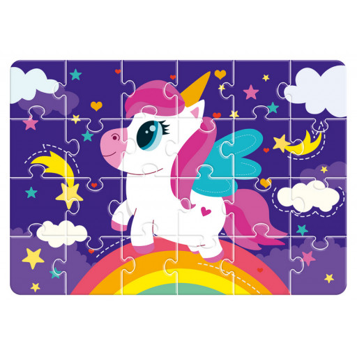 Puzzle in stand-up pouch «Unicorn»